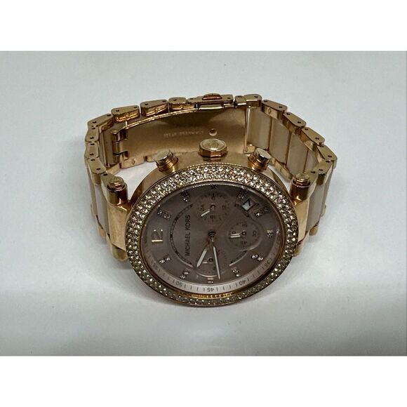 Michael Kors Parker MK5896 Women Rose Gold Analog Dial Quartz Wrist Watch NUL44 main image 11